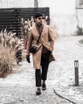 С чем носить коричневый свитшот мужчине