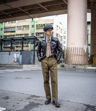 С чем носить коричневый галстук мужчине