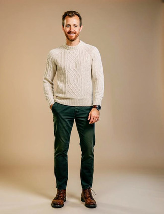 С чем носить коричневые часы мужчине