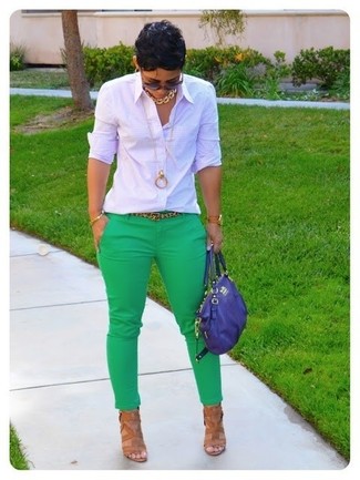 С чем носить коричневые часы женщине