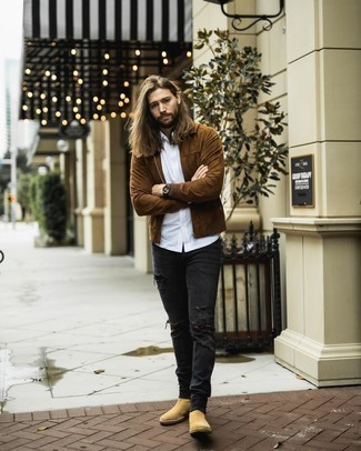 С чем носить коричневые часы мужчине