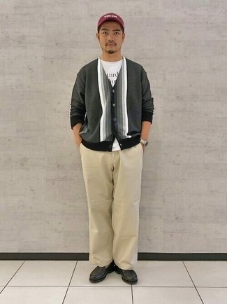 С чем носить темно-красную бейсболку мужчине