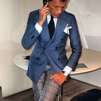 С чем носить темно-красные кожаные часы мужчине