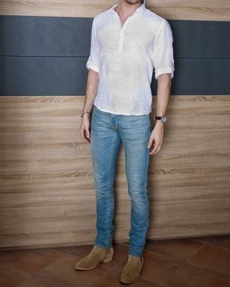 С чем носить темно-красные кожаные часы мужчине