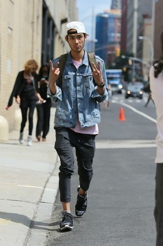 С чем носить сумку с камуфляжным принтом мужчине