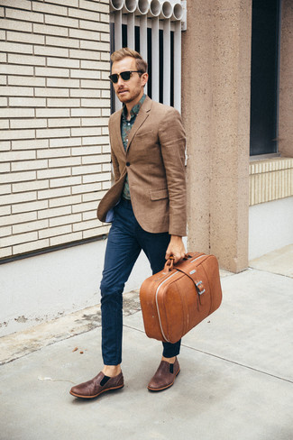 С чем носить рубашку с камуфляжным принтом мужчине