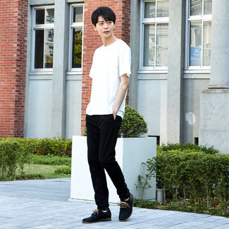 С чем носить туфли дерби из плотной ткани