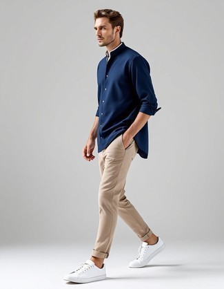 С чем носить низкие кеды из плотной ткани мужчине