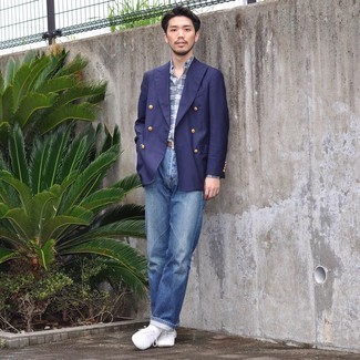 С чем носить оксфорды из плотной ткани