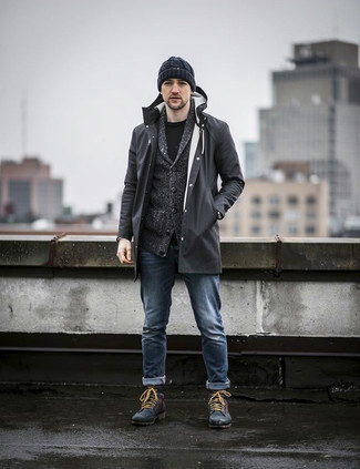 С чем носить кардиган мужчине