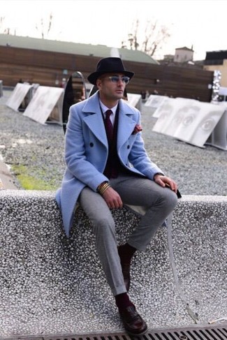 Как носить кардиган с длинным пальто