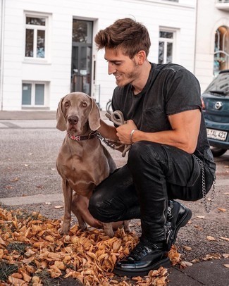 Как носить брюки карго с повседневными ботинками