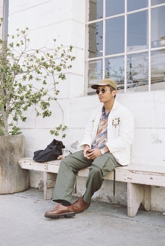 Как носить брюки карго с ботинками дезертами