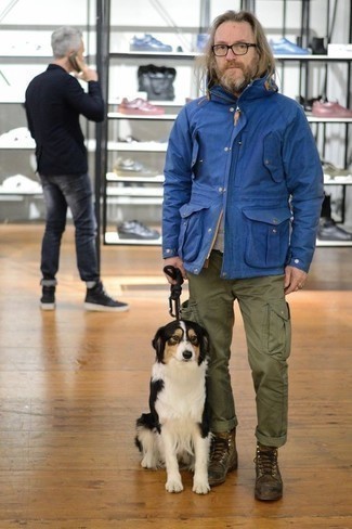 Как носить брюки карго с полевой курткой