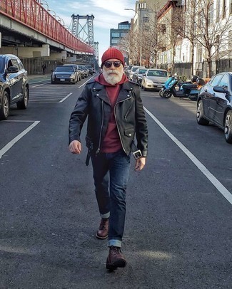 Как носить повседневные ботинки с косухой мужчине