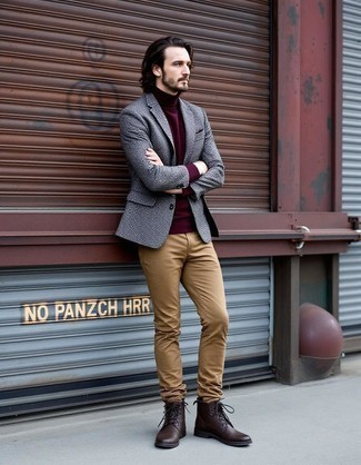 Как носить повседневные ботинки с пиджаком мужчине