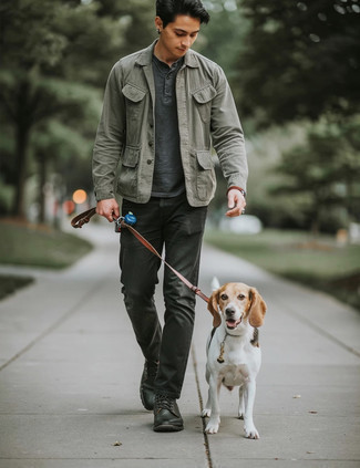 С чем носить повседневные ботинки мужчине