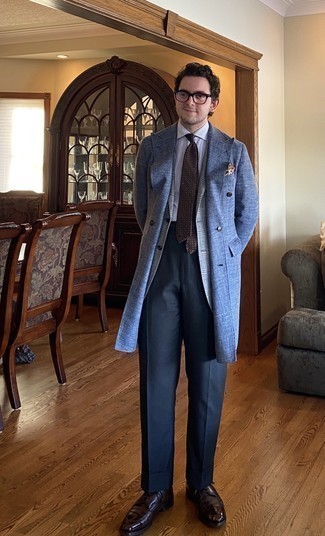 Какие туфли дерби носить с темно-серым пиджаком