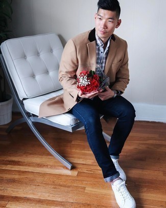 С чем носить темно-серые часы из плотной ткани мужчине