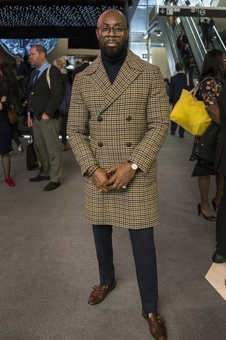 Какие монки носить с темно-серыми классическими брюками