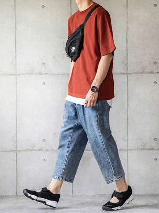 С чем носить темно-серые кожаные часы мужчине