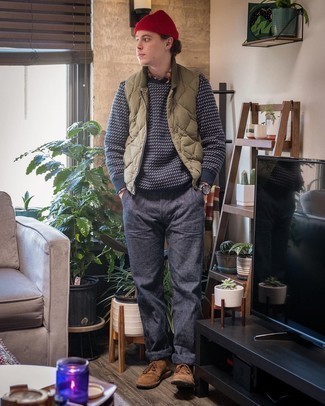 С чем носить темно-серые кожаные часы мужчине