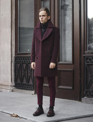 С чем носить темно-серую водолазку мужчине