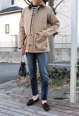 С чем носить темно-серый мужской клатч мужчине