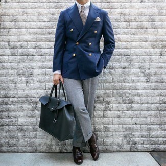 С чем носить классические брюки в клетку мужчине