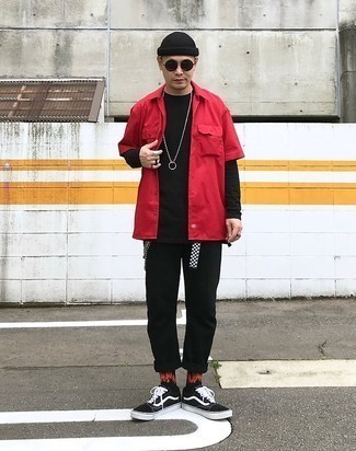 С чем носить кожаный ремень в клетку мужчине