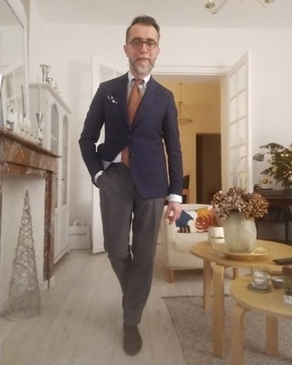 С чем носить галстук в клетку мужчине