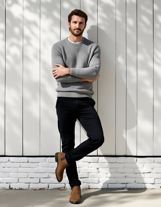 Как носить ботинки челси с брюками чинос