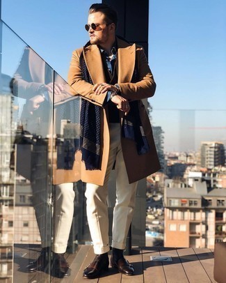 Как носить ботинки челси с жилетом