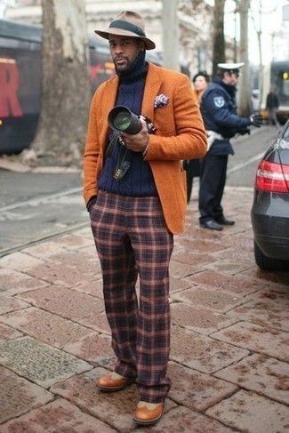 Как носить брюки чинос с ботинками броги