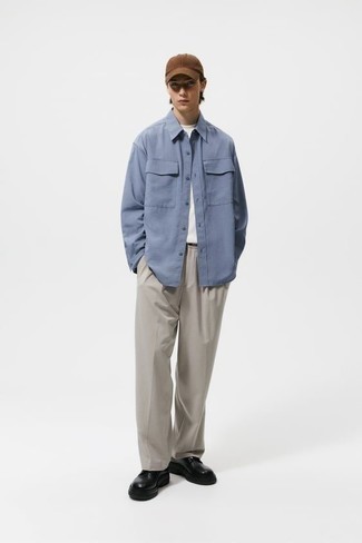 Как носить брюки чинос с туфлями дерби