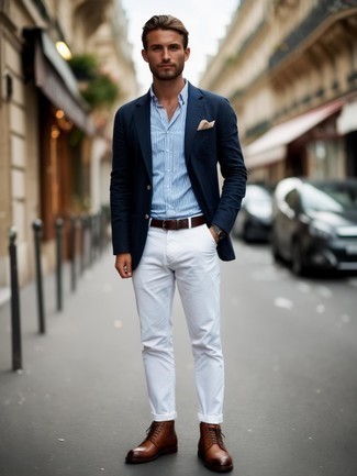 Как носить брюки чинос с ботинками дезертами