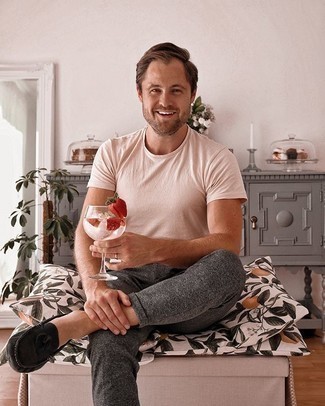 Как носить брюки чинос с мокасинами