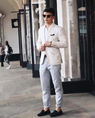 Как носить брюки чинос с мокасинами