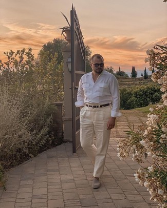 Как носить брюки чинос с эспадрильями