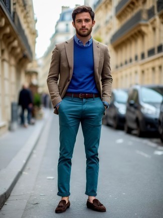 Как носить брюки чинос с лоферами