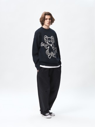 Как носить брюки чинос с майкой