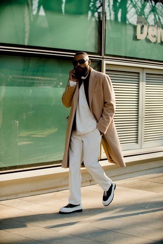 Как носить брюки чинос с рабочими ботинками