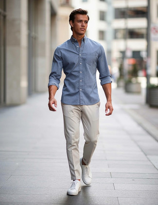 С чем носить прозрачные кожаные низкие кеды мужчине