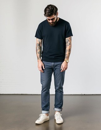 С чем носить прозрачные солнцезащитные очки мужчине