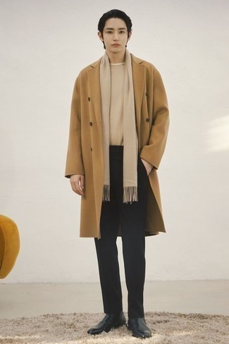 С чем носить пальто мужчине