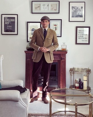 С чем носить вельветовые классические брюки мужчине