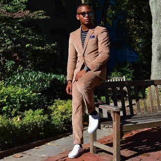 С чем носить вельветовый костюм