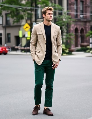 С чем носить хлопковый пиджак мужчине