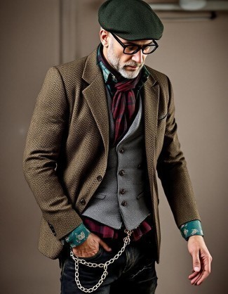 С чем носить хлопковый шарф мужчине