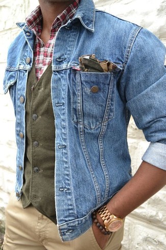 С чем носить хлопковый жилет